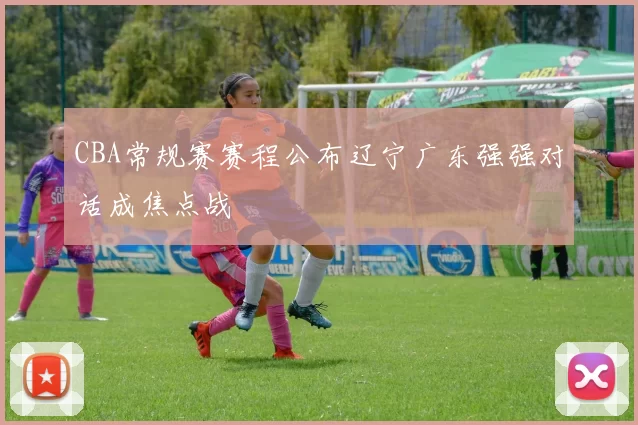 CBA常规赛赛程公布辽宁广东强强对话成焦点战